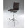 Pu Seat, Chrome Base Stool, Set Of 2 - Creative Images