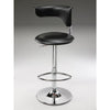 Bar Stool, Adj High; Black - Creative Images