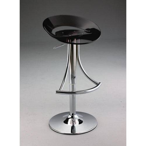 Arcrylic Bar Stool, Black - Creative Images