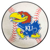 Fanmats - University of Kansas Baseball Mat 27'' diameter