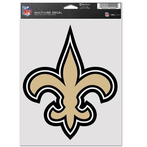 New Orleans Saints Decal Multi Use Fan Single - WinCraft