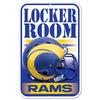 Los Angeles Rams Sign 11x17 Plastic Locker Room Design - WinCraft