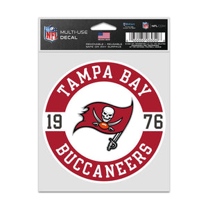 Tampa Bay Buccaneers Decal 3.75x5 Patch Fan - WinCraft