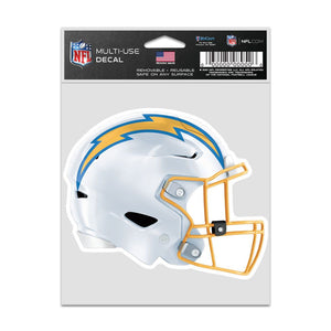 Los Angeles Chargers Decal 3.75x5 Helmet Fan - WinCraft