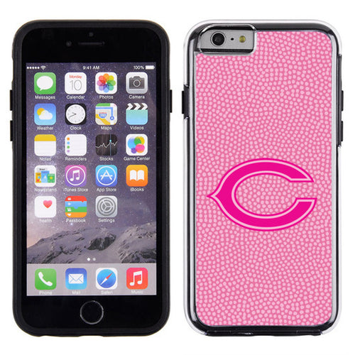 Chicago Bears Phone Case Pink Football Pebble Grain Feel iPhone 6 CO - Gamewear