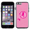 Washington Redskins Phone Case Pink Football Pebble Grain Feel iPhone 6 CO - Gamewear