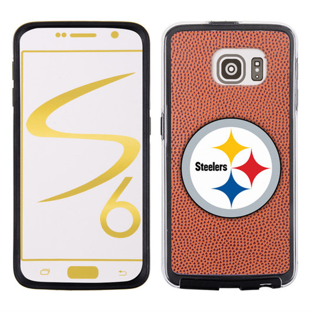 Pittsburgh Steelers Phone Case Classic Football Pebble Grain Feel Samsung Galaxy S6 CO - Gamewear