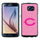 Chicago Bears Phone Case Pink Football Pebble Grain Feel Samsung Galaxy S6 CO - Gamewear