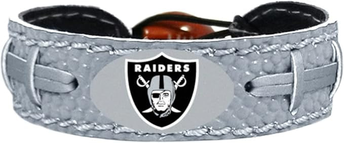 Las Vegas Raiders Bracelet Reflective Football CO - Gamewear