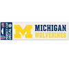 Michigan Wolverines Decal 3x10 Perfect Cut Wordmark Color - WinCraft