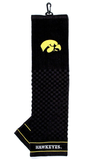 Iowa Hawkeyes 16''x22'' Embroidered Golf Towel - Team Golf
