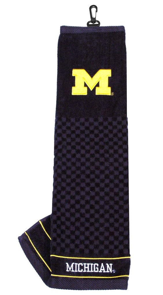 Michigan Wolverines 16''x22'' Embroidered Golf Towel - Team Golf