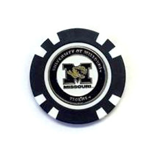 Missouri Tigers Golf Chip with Marker - Bulk - Team Golf