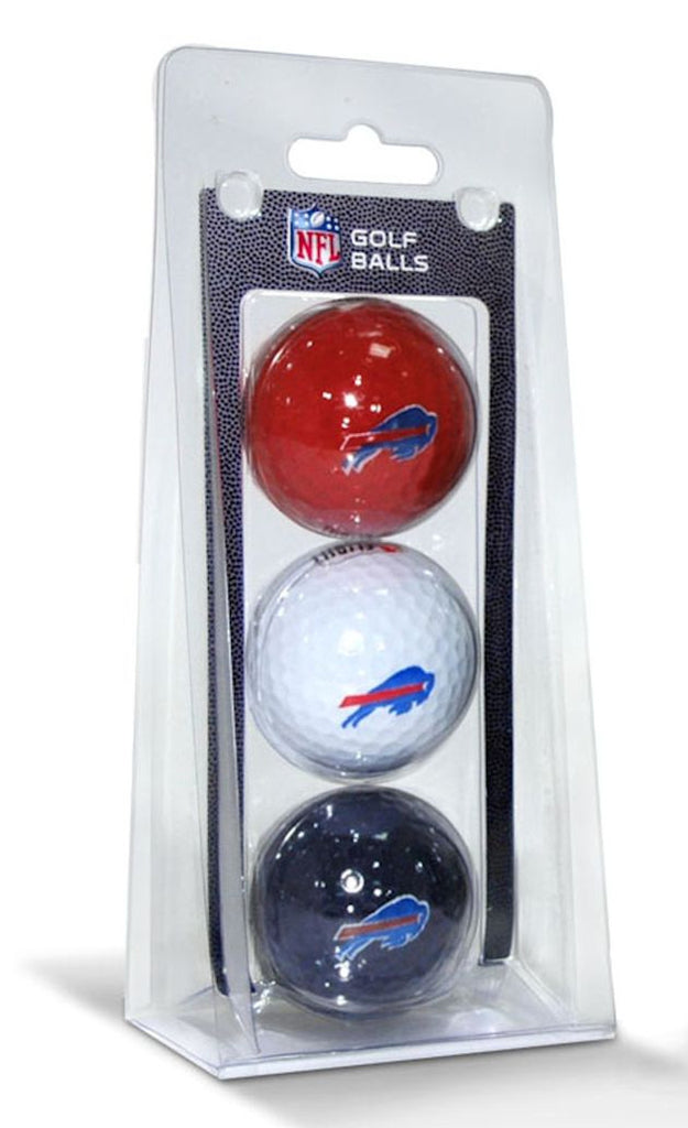 Buffalo Bills 3 Pack of Golf Balls - Team Golf