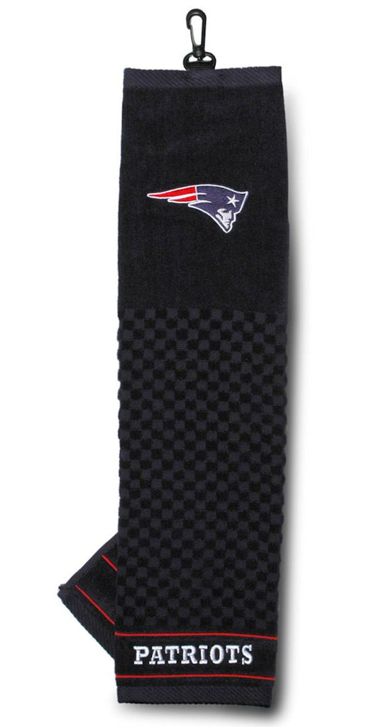 New England Patriots 16''x22'' Embroidered Golf Towel - Team Golf