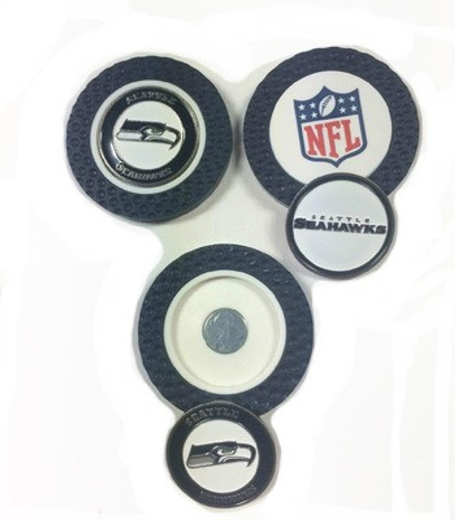 Seattle Seahawks Golf Chip with Marker - Team Golf