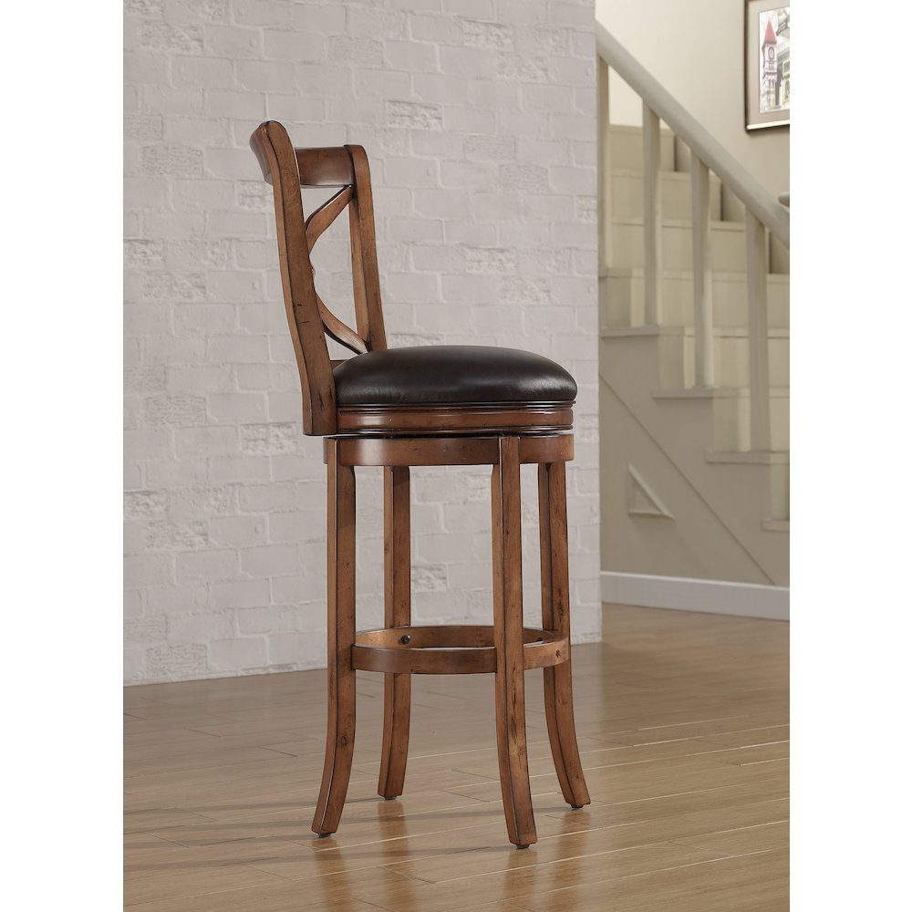 Provence 26'' Swivel Stool - Light Oak - American Woodcrafters