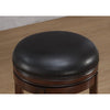 Stella 26'' Backless Swivel Stool - Medium Walnut - American Woodcrafters