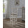 Accera 30'' Swivel Stool - Distressed Antique White - American Woodcrafters