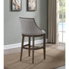 Brewer 30'' Stool - Drift Brown - American Woodcrafters