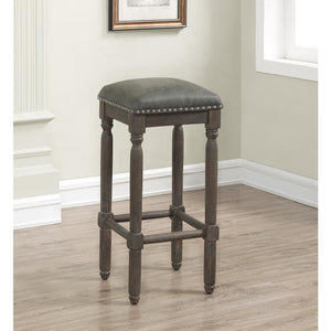 Bronson 26'' Backless Stool - Driftwood - American Woodcrafters
