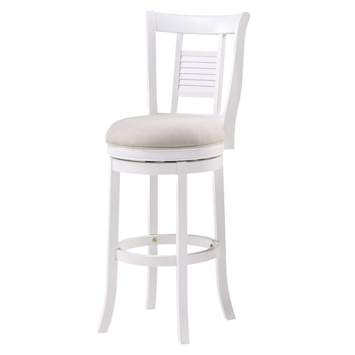Palmer 30'' Swivel Stool - Antique White - American Woodcrafters