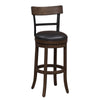 Taranto 30'' Bar Swivel Stool - Washed Brown - American Woodcrafters