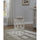 Aversa 30'' Backless Swivel Stool - Distressed Antique White - American Woodcrafters