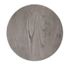 Stockton Round Pub Table - Slate Grey - Grey Oak Top - American Woodcrafters