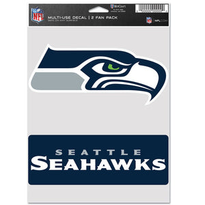 Seattle Seahawks Decal Multi Use Fan 2 Pack - WinCraft