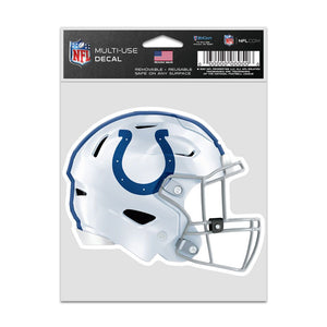 Indianapolis Colts Decal 3.75x5 Helmet Fan - WinCraft