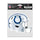 Indianapolis Colts Decal 3.75x5 Helmet Fan - WinCraft