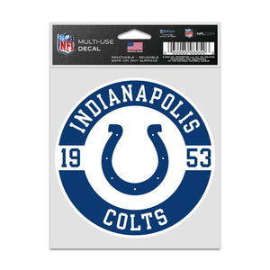 Indianapolis Colts Decal 3.75x5 Patch Fan - WinCraft