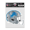 Detroit Lions Decal 3.75x5 Helmet Fan - WinCraft