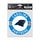 Carolina Panthers Decal 3.75x5 Patch Fan - WinCraft