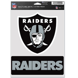Las Vegas Raiders Decal Multi Use Fan 2 Pack - WinCraft
