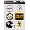 Pittsburgh Steelers Decal Multi Use Fan 6 Pack - WinCraft