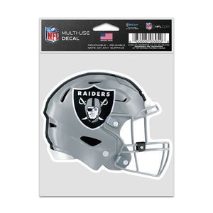 Las Vegas Raiders Decal 3.75x5 Helmet Fan - WinCraft