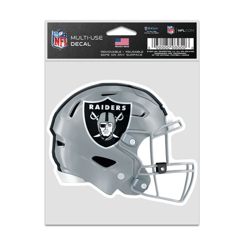 Las Vegas Raiders Decal 3.75x5 Helmet Fan - WinCraft