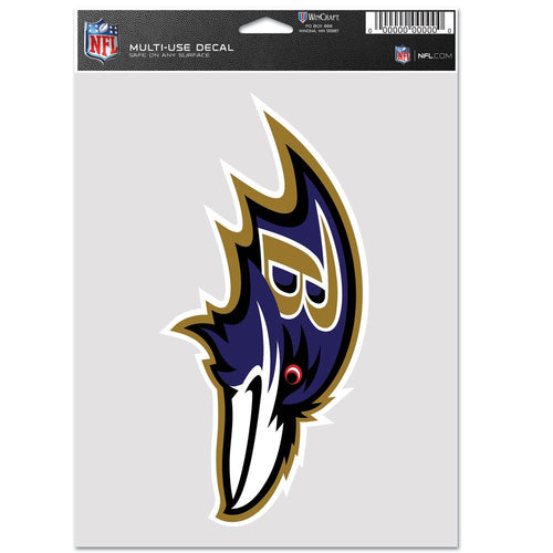 Baltimore Ravens Decal Multi Use Fan Single - WinCraft