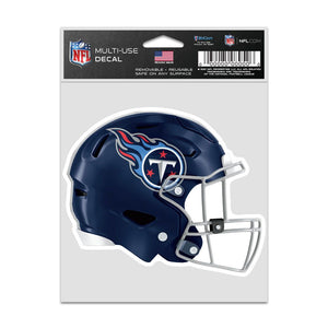 Tennessee Titans Decal 3.75x5 Helmet Fan - WinCraft