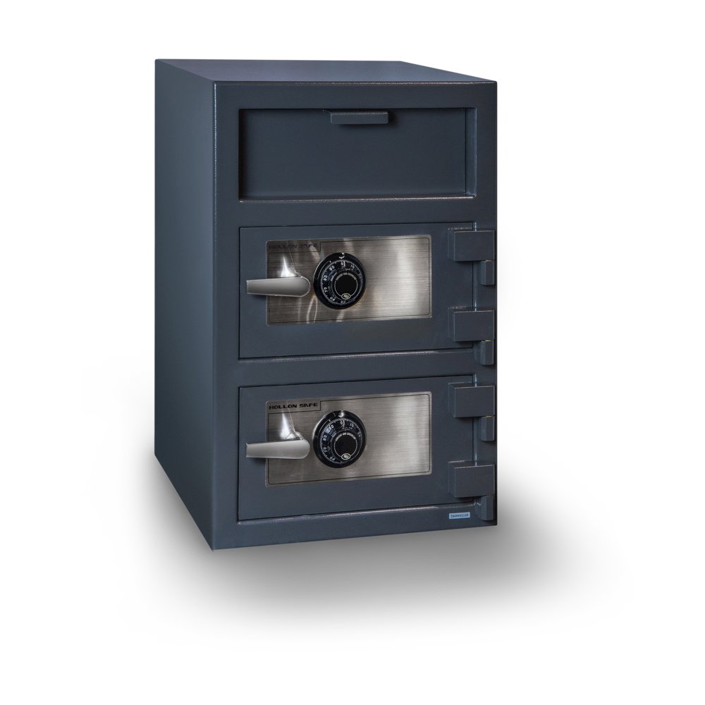 Double Door Depository Safe Gray - Hollon Safe