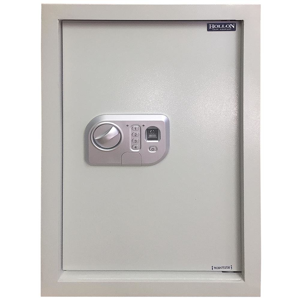 Biometic Wall Safe White - Hollon Safe