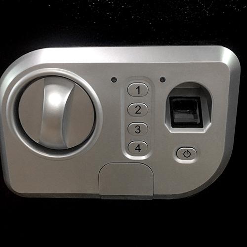 Biometic Pistol Safe Black - Hollon Safe