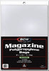 Magazine Storage Bags 8 7/8x11 1/8 with Flap BCW