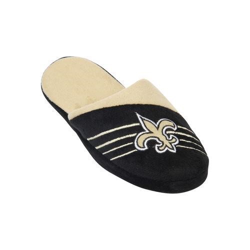 New Orleans Saints Slipper - Big Logo Stripe - (1 Pair) - M -