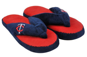 Minnesota Twins Slipper - Women Thong Flip Flop - (1 Pair) - XL -