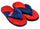 Boston Red Sox Slipper - Women Thong Flip Flop - (1 Pair) - M -