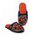 Chicago Bears Slippers - Big Logo Stripe (1 Pair) - L CO -