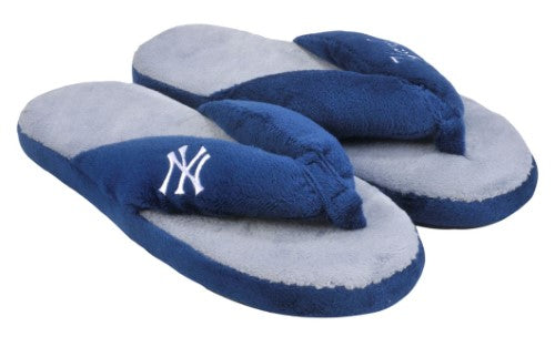 New York Yankees Slipper - Women Thong Flip Flop - (1 Pair) - M -